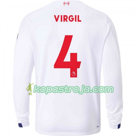 Billiga Fotbollströjor Liverpool Virgil van Dijk 4 Borta tröja 2019/20 Långärmad